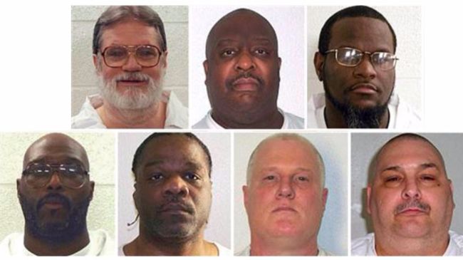 Arkansas rushes to carry out seven executions in 11 days as lethal  injection drug set to expire | ITV News