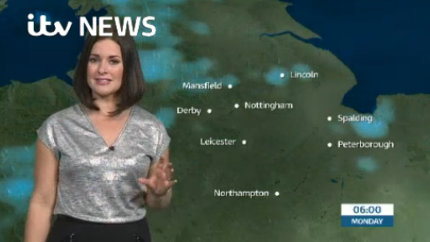 East Midlands Weather: Cloudy with rain | ITV News Central