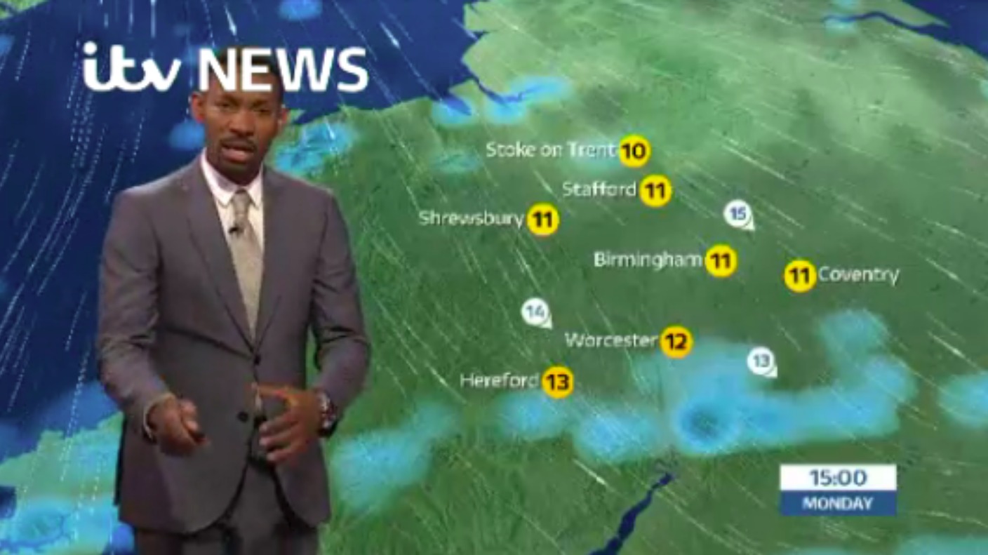 West Midlands Weather: Some outbreaks of light rain | ITV News Central