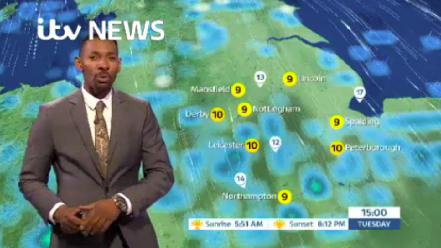 East Midlands Weather: A few wintry showers | ITV News Central