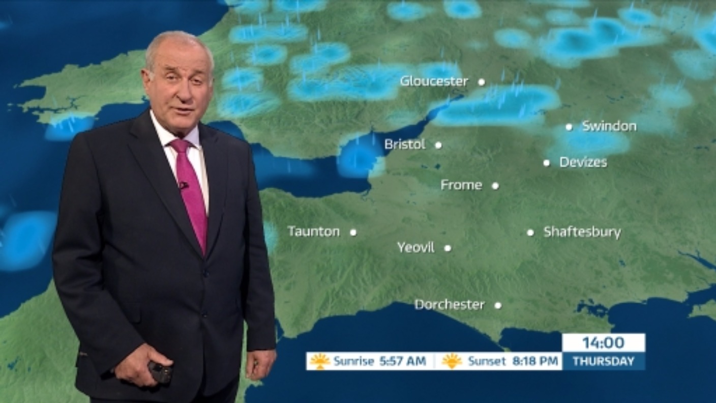 Feeling cold and still cloudy but fewer showers | ITV News West Country