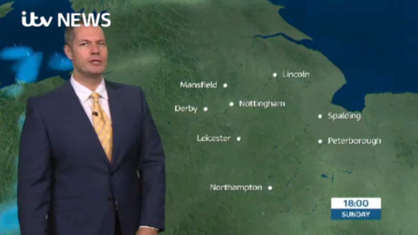 East Midlands Weather: Cloudy With Outbreaks Of Rain | ITV News Central