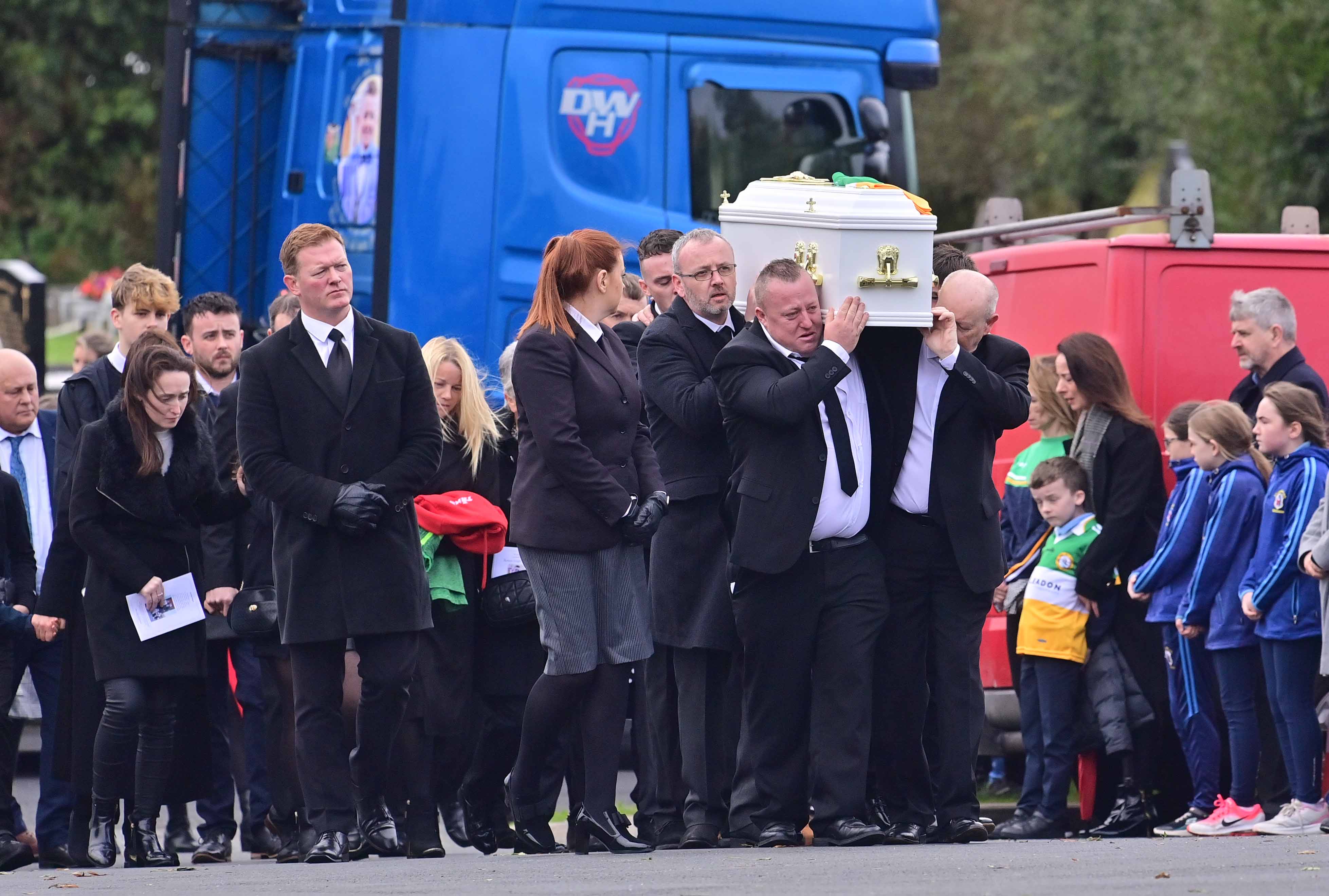 Funeral of nineyearold Ronan Wilson who 'loved life and football' has