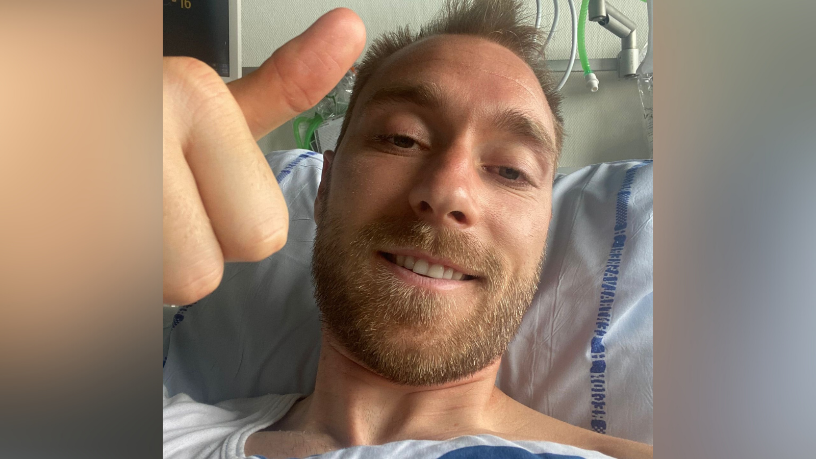 Denmark's Christian Eriksen Visits Teammates After Being Discharged ...