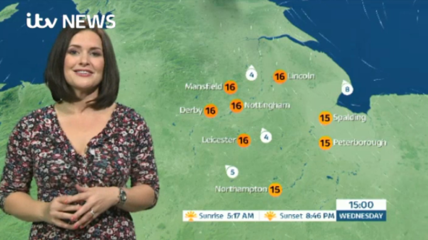 East Midlands Weather dry and clear ITV News Central