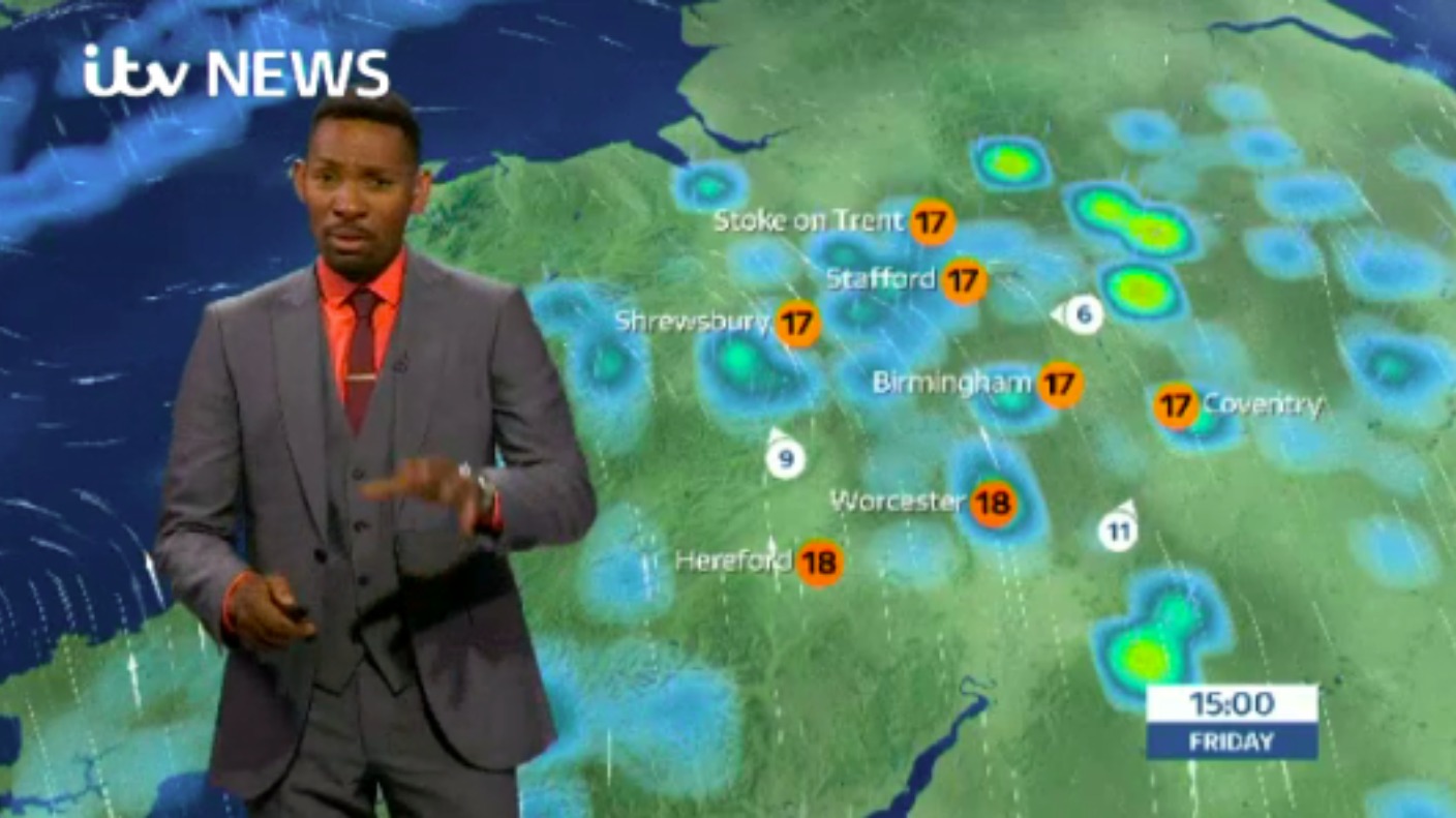 West Midlands Weather: Bright with heavy showers | ITV News Central