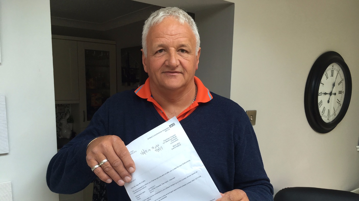 Grantham man found out about cancelled operation on Facebook after NHS ...
