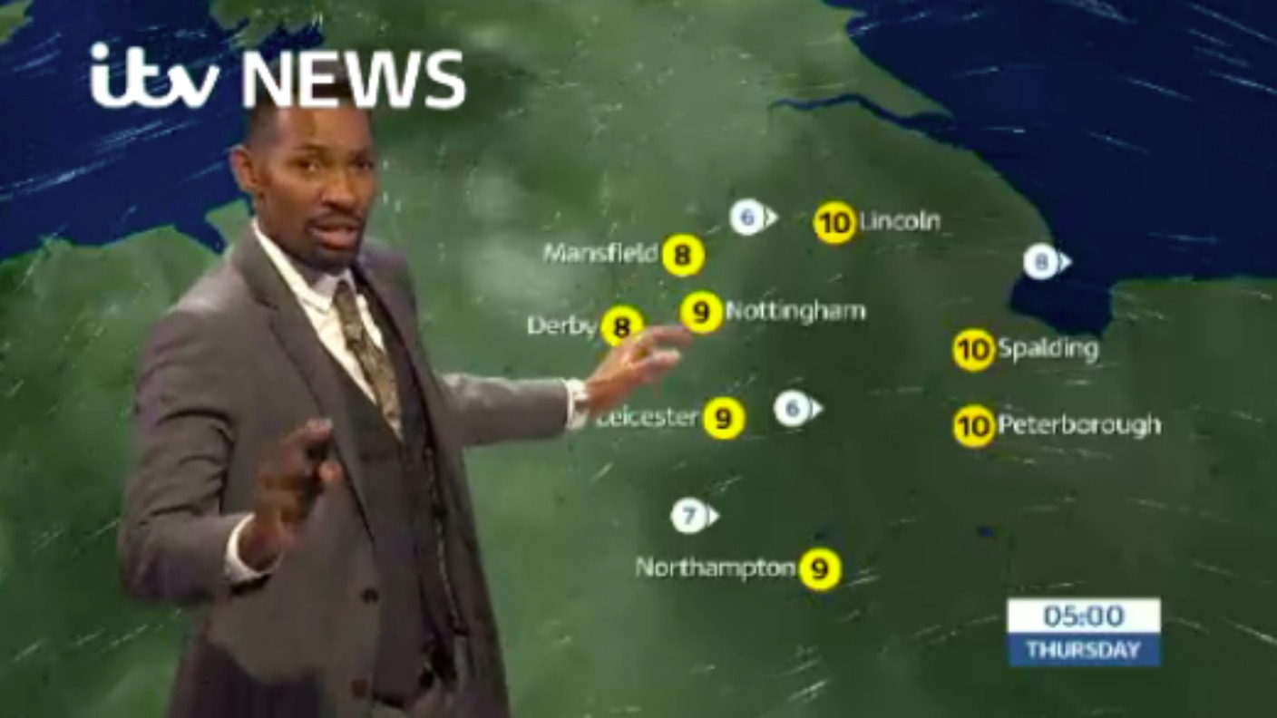 East Midlands Weather: Heavy and thundery rain clearing | ITV News Central