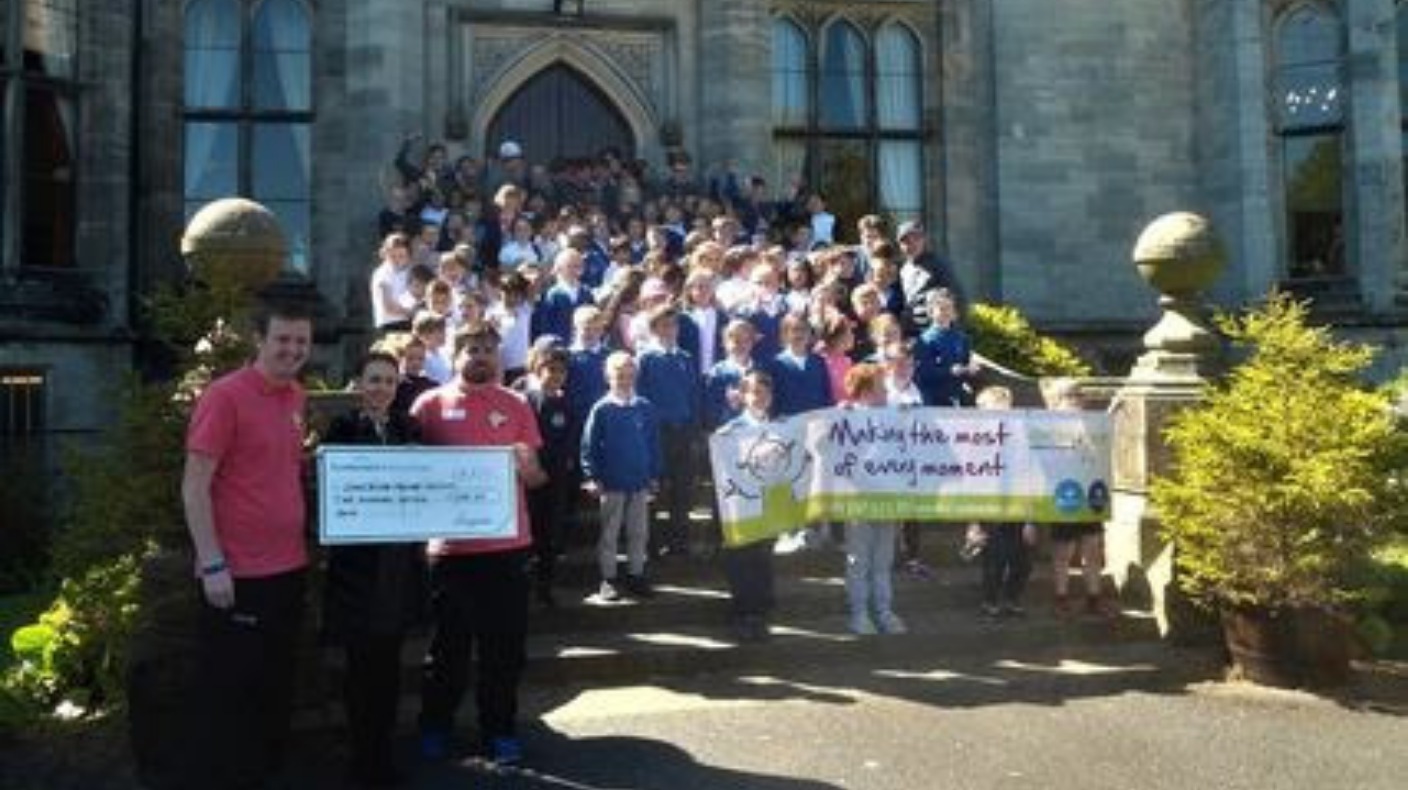 Cumbria students raise money for charity through sports | ITV News Border