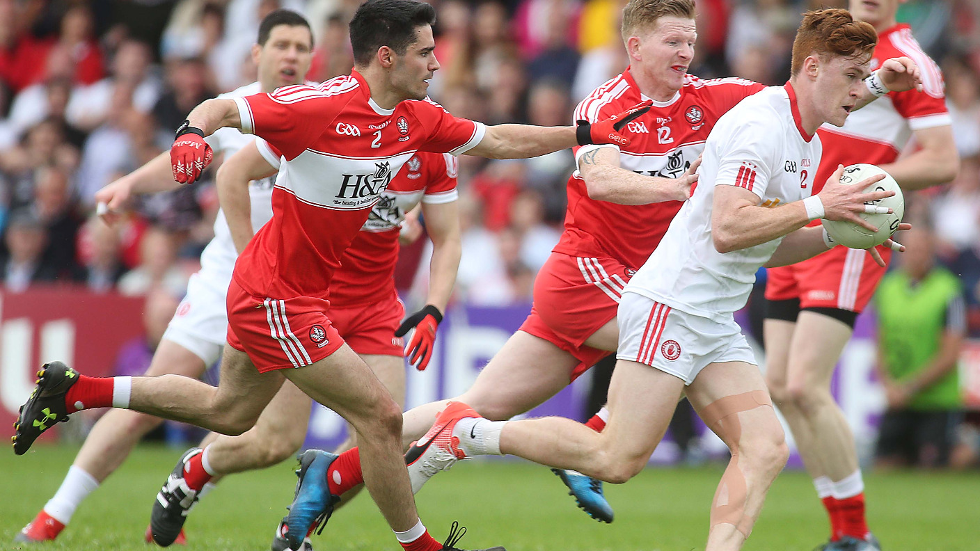 Tyrone set up semi-final showdown with win over Derry | UTV | ITV News