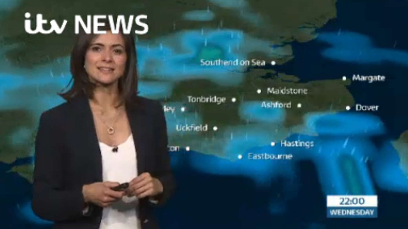 Wednesday night's weather for the east of the region | ITV News Meridian