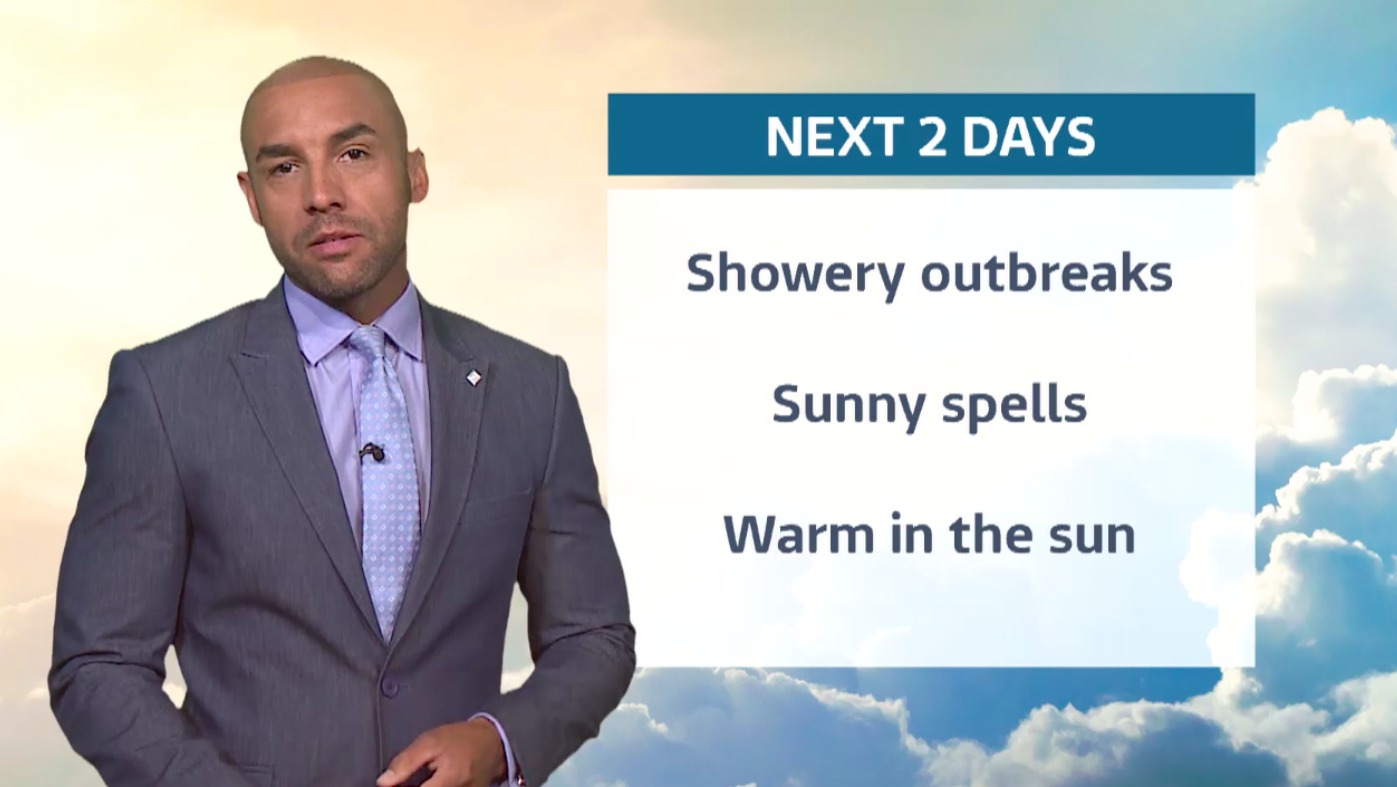 Thursday's weather for the east of the region | ITV News Meridian