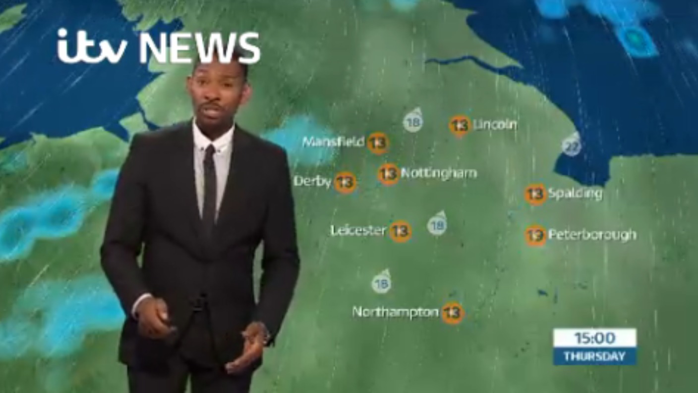 East Midlands Weather: Cloudy with outbreaks of rain or showers | ITV ...