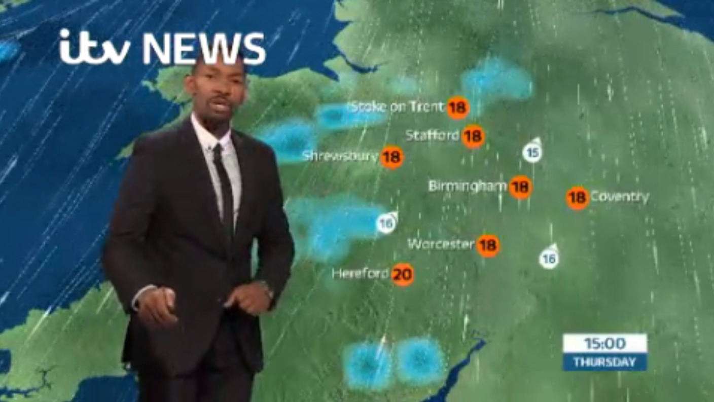 West Midlands Weather: Heavy showers in the afternoon | ITV News Central