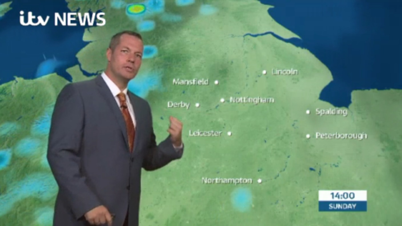 East Midlands Weather: Windy with showers | ITV News Central