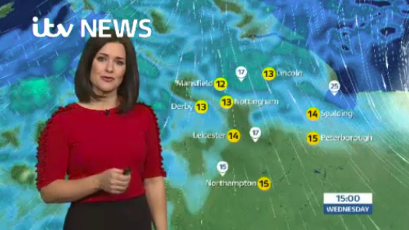 East Midlands Weather: Wet for most and feeling cool | ITV News Central