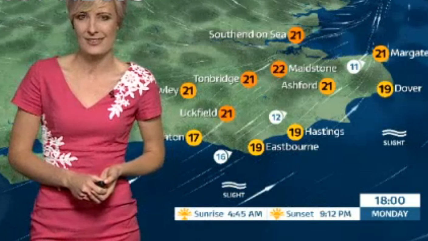 Monday's weather for the east of the Meridian region | ITV News Meridian