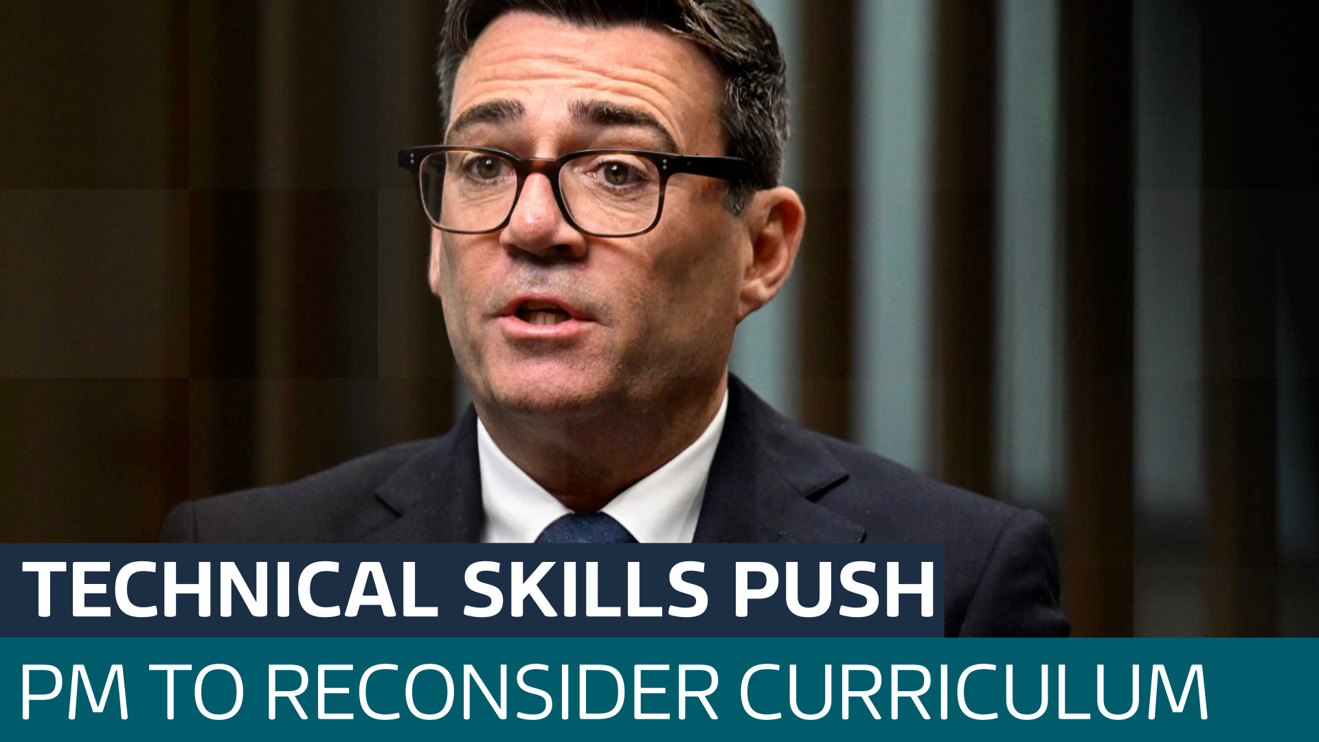 Burnham promises major education shake-up with AI and manufacturing courses from Year 10
