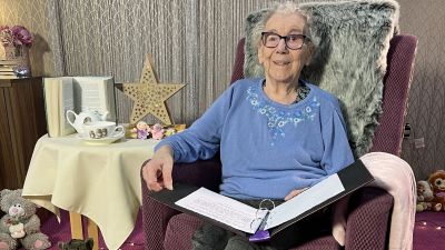 Credit: PA Norfolk care home pensioners read bedtime stories