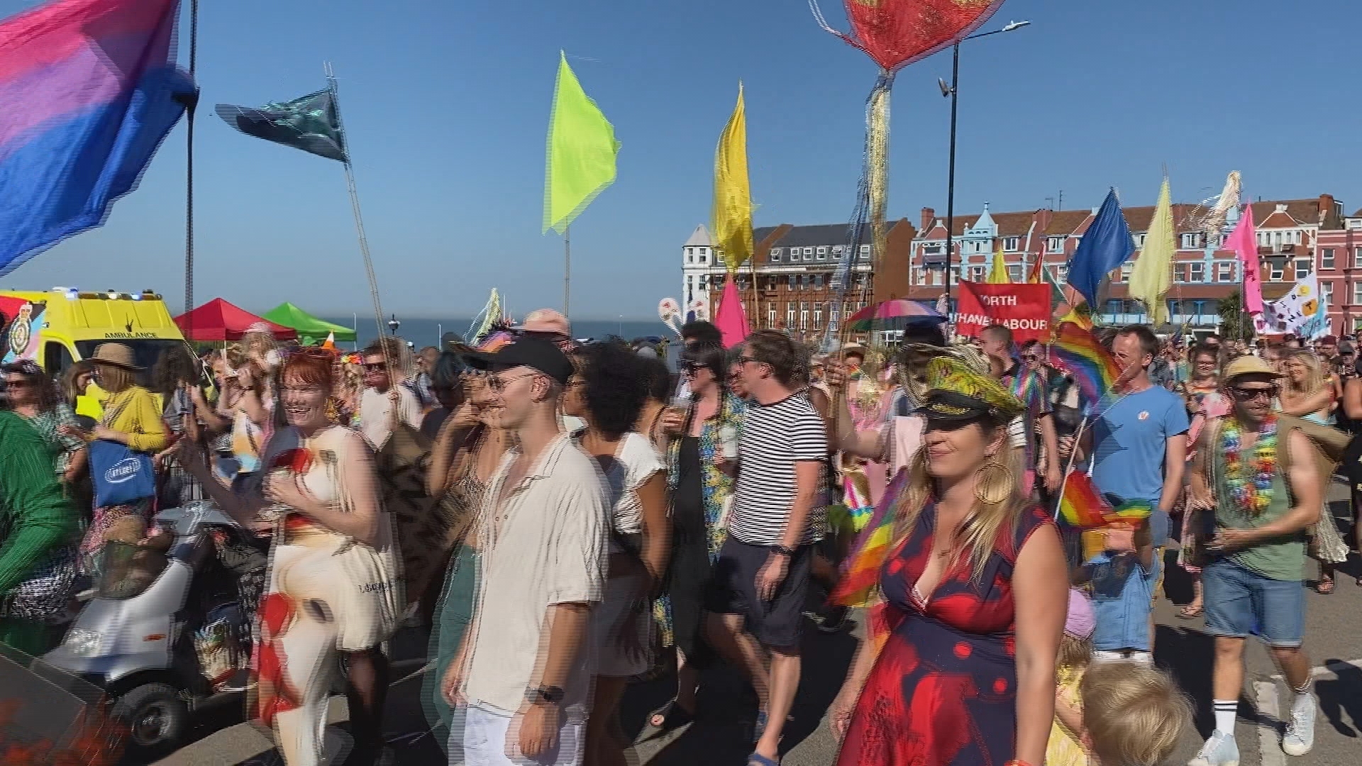 Rainbow celebrations as thousands gather for Margate Pride ITV News