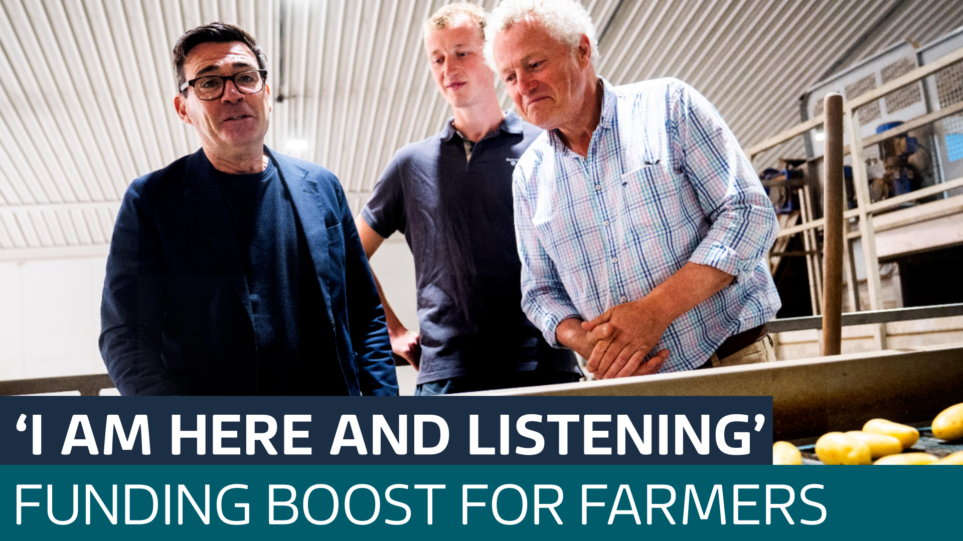 Burnham: 'We want to build back that trust with the farming community'