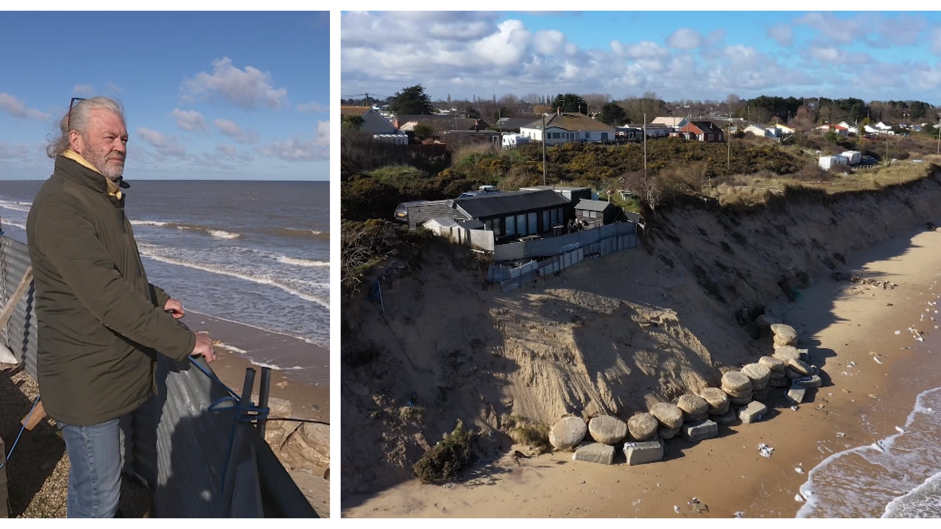 Norfolk s Hemsby Beach could could be closed for years as erosion