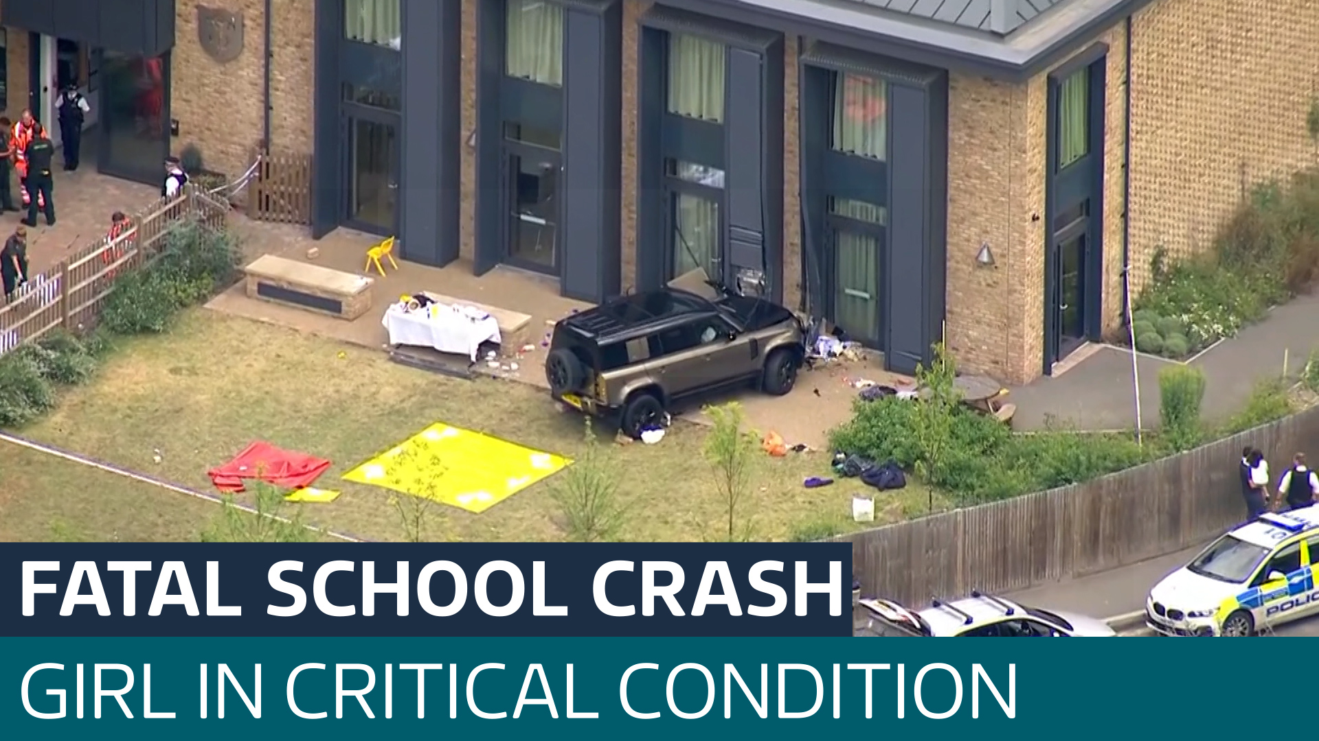 Second schoolgirl in critical condition after Wimbledon school crash as ...