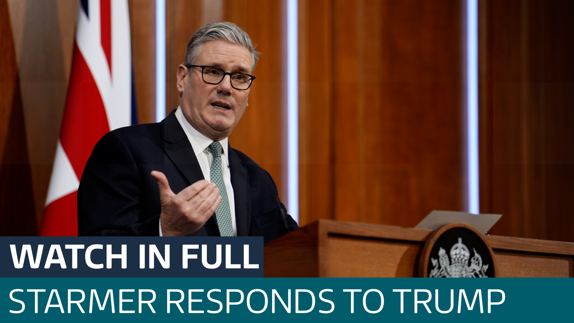 Watch in full: Starmer responds to Trump's tariffs at emergency press conference - Latest From ITV News