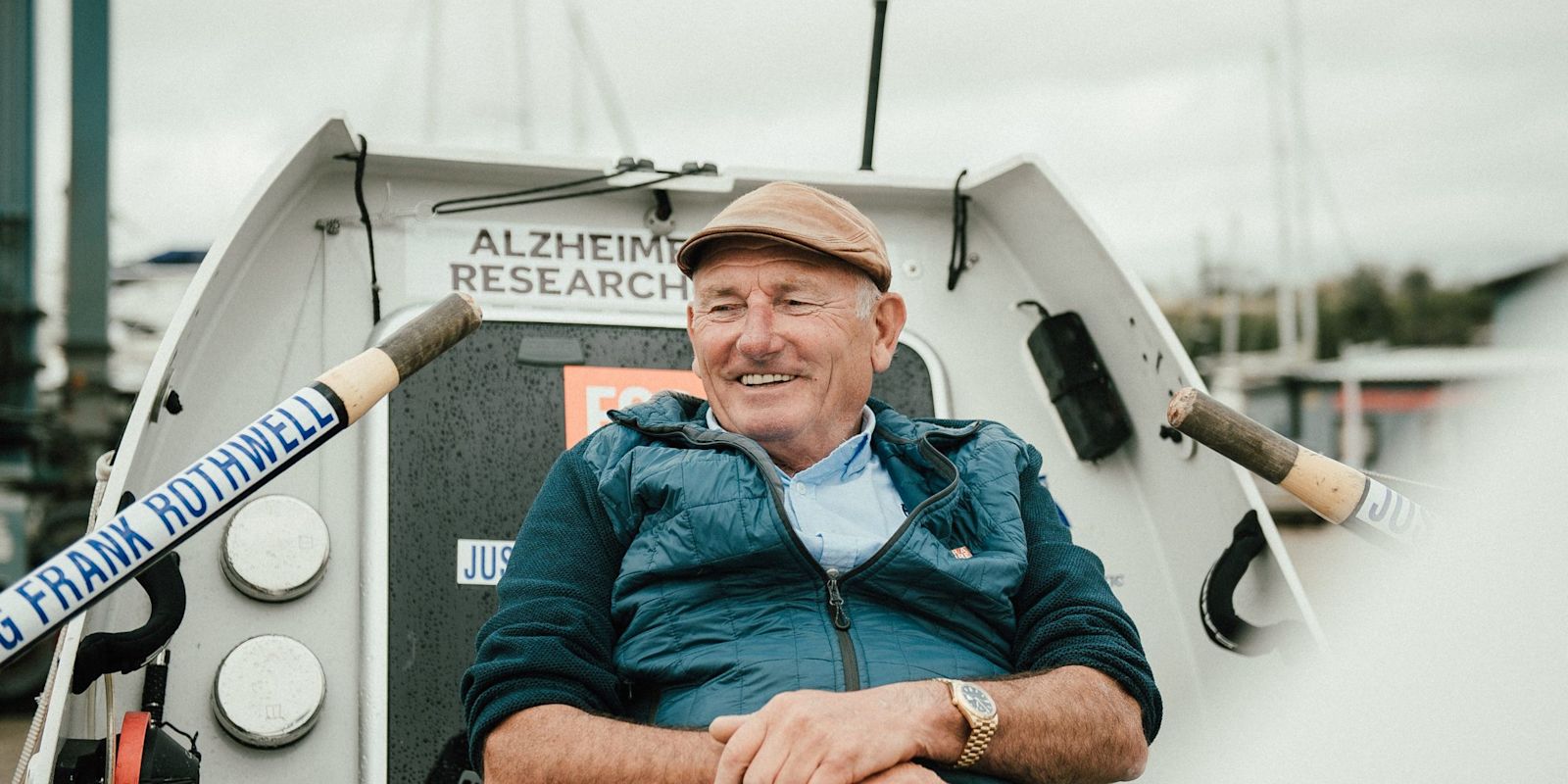 Oldham Athletic chairman Frank Rothwell sets off on Atlantic Ocean ...