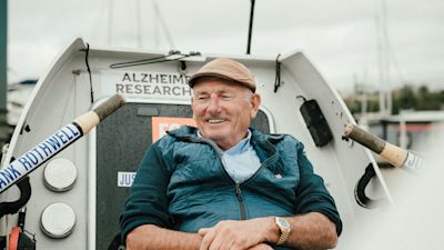 Oldham Athletic chairman Frank Rothwell sets off on Atlantic Ocean ...