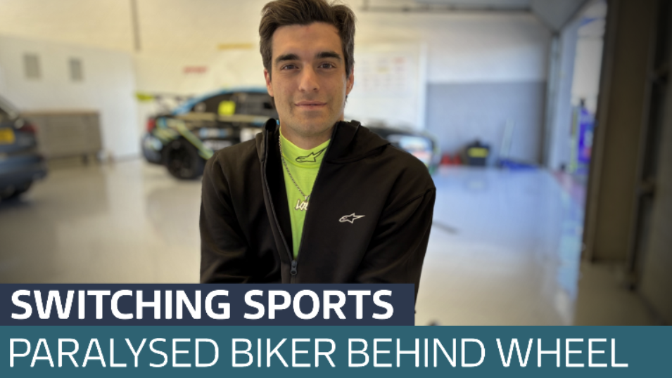 From two wheels to four: Spanish mountain biker takes spin round ...