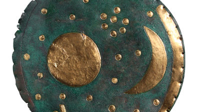 the Nebra Sky Disc which is 3,600 years old 