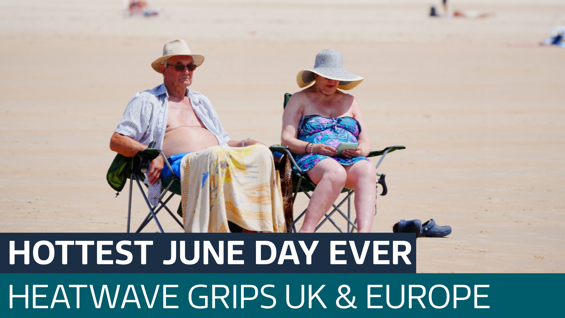 UK swelters in heatwave as hottest June day recorded