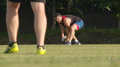 070820 - Guernsey Raiders training - Credit: ITV Channel TV