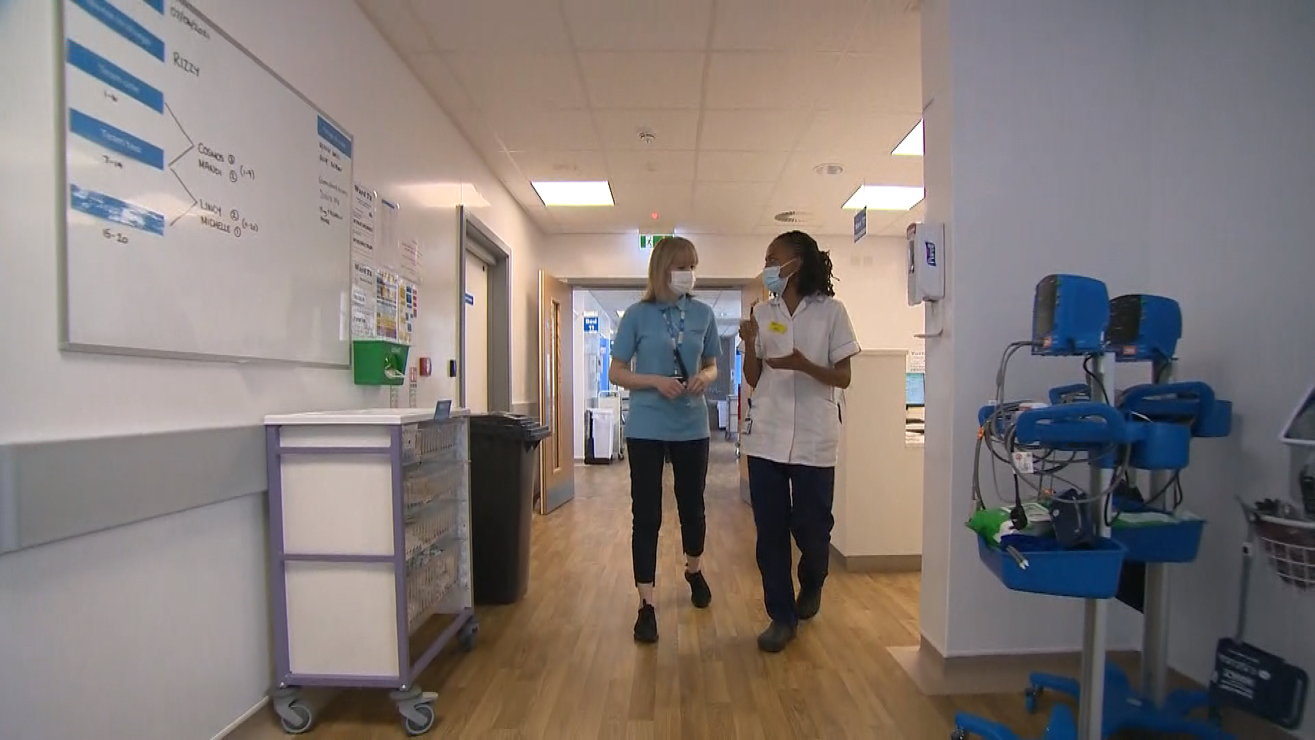 First Of Five New Wards Opens At Addenbrooke S Hospital Itv News Anglia