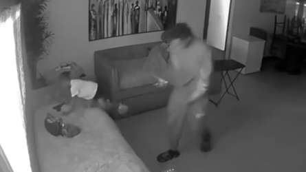 Miami: Video of girl, 3, accidentally shooting herself with gun left on sofa