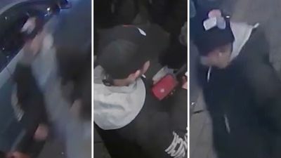 Police want to speak to the man in the pictures in connection with the incident