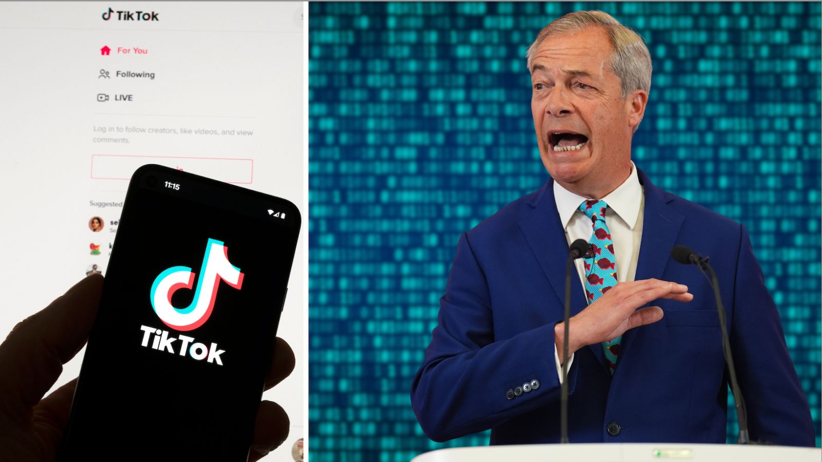 Suspicious accounts ‘following Nigeria’ are being used to push pro-UK reform content on TikTok.