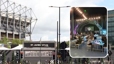 Newcastle United unveils what Stack fan zone will look like at St James ...
