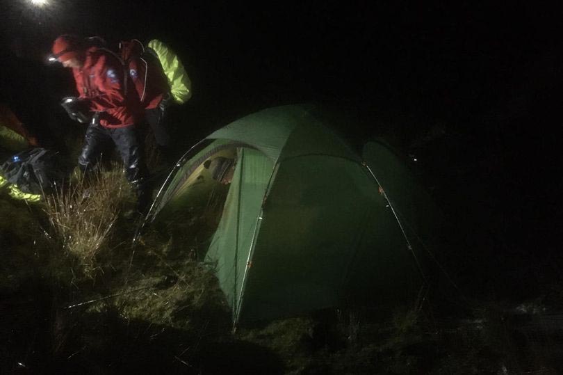 Rescuers save stranded camper from flooded tent on Dartmoor | ITV News ...