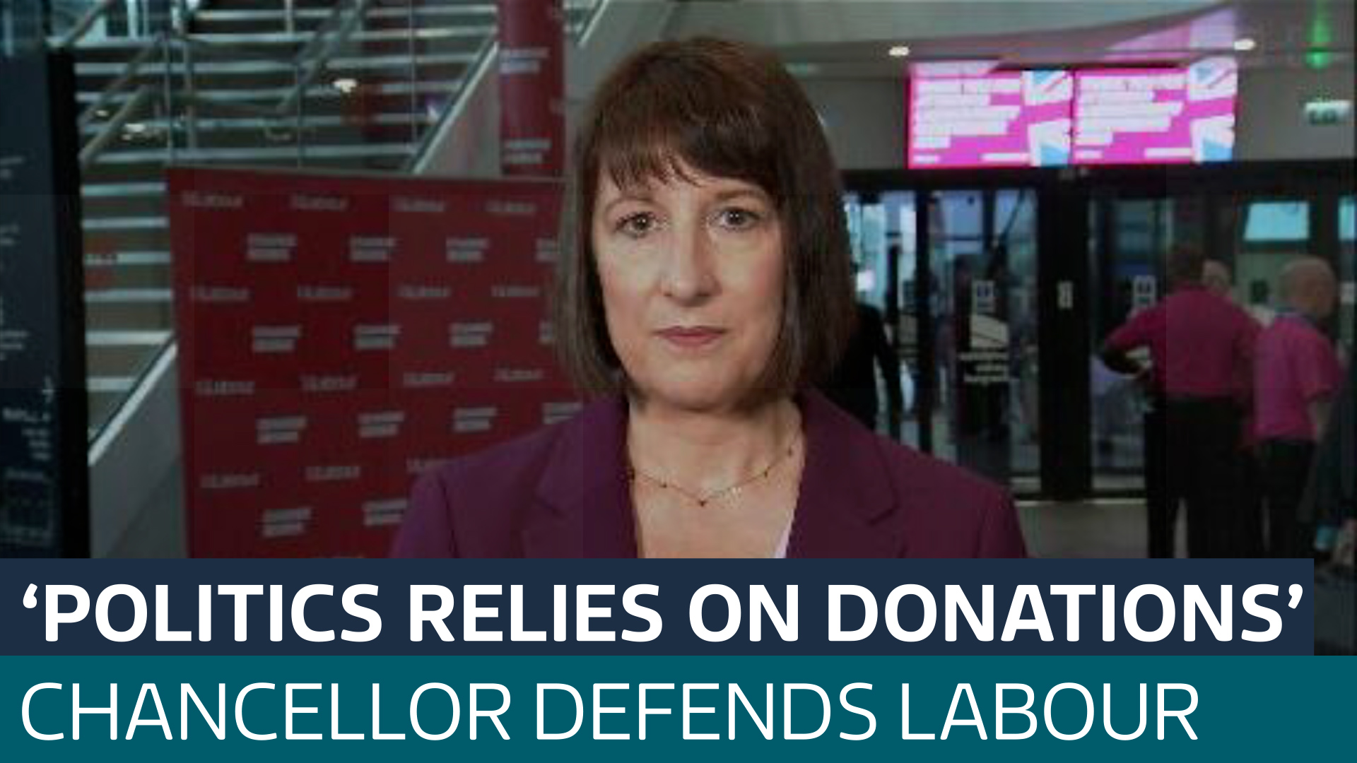 'Politics relies on donations' says Rachel Reeves as she defends Labour ...