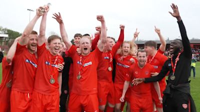 Workington Reds win promotion to NPL Premier Division after victory ...