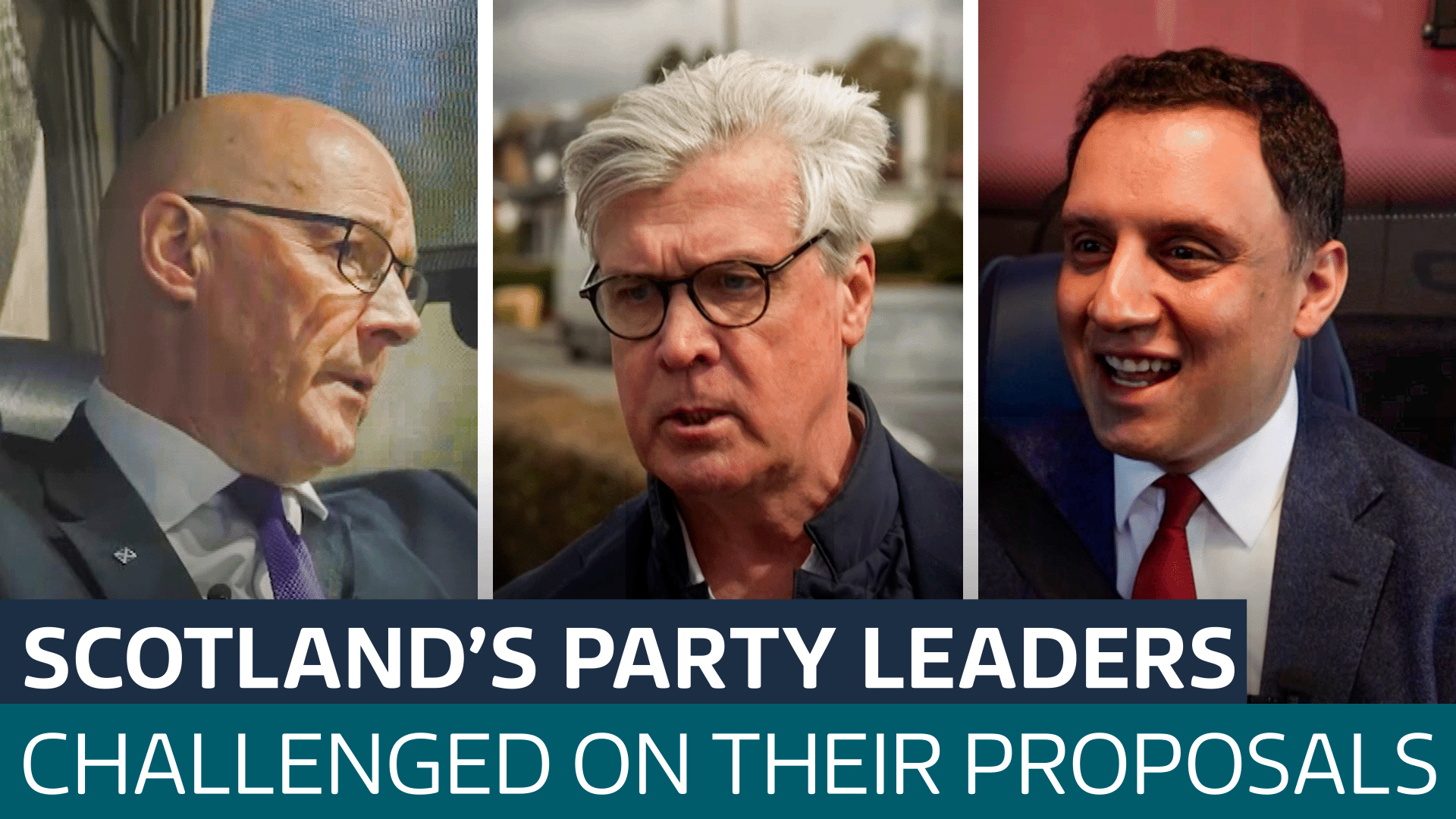 ITV News grills every Scottish party leader on their election policies - Latest From ITV News