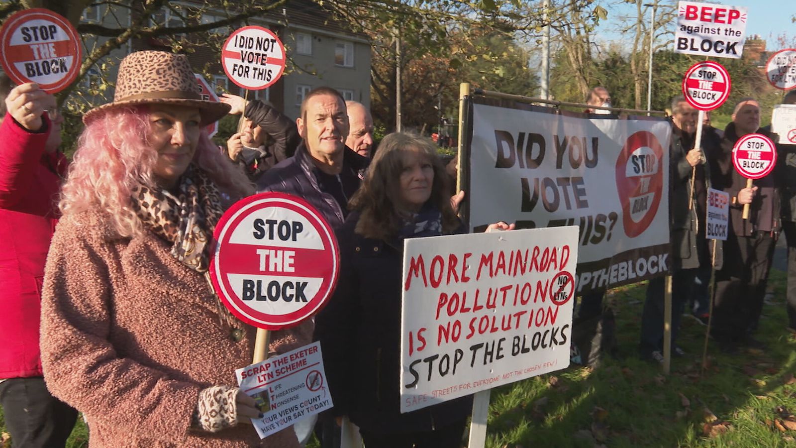 'Stop the block' - fresh protests over Exeter's controversial low ...