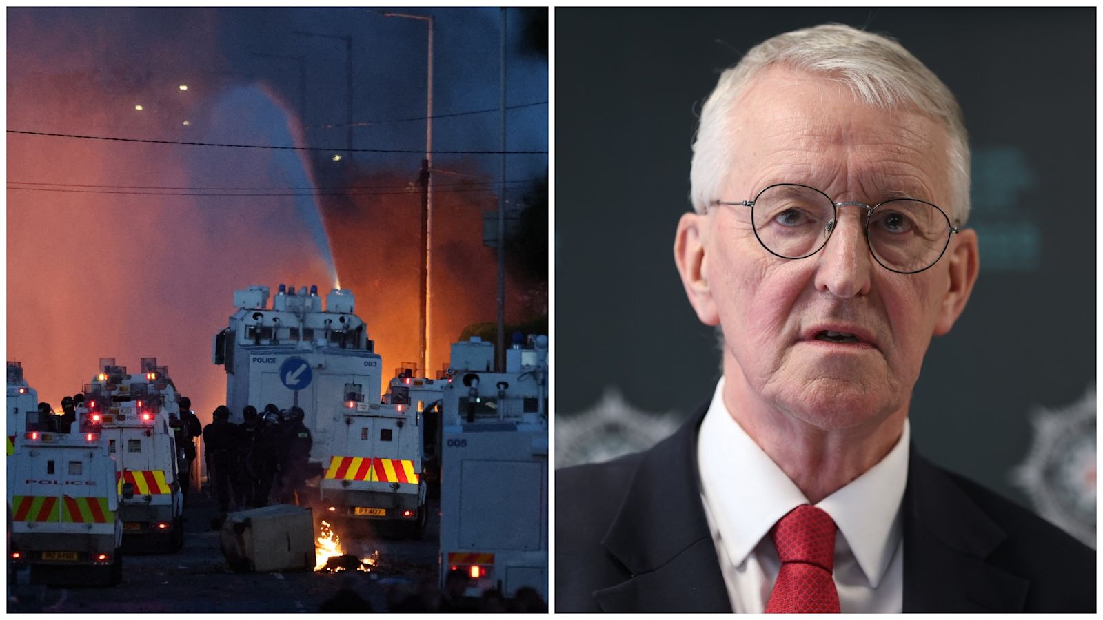 Belfast disorder 'has to stop' says Northern Ireland Secretary
