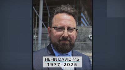 'Much-loved' Welsh Labour MS Hefin David dies suddenly aged 47