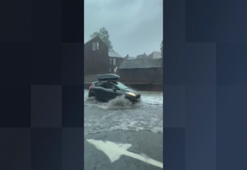 Greater Manchester hit by torrential rain and flooding | ITV News Granada