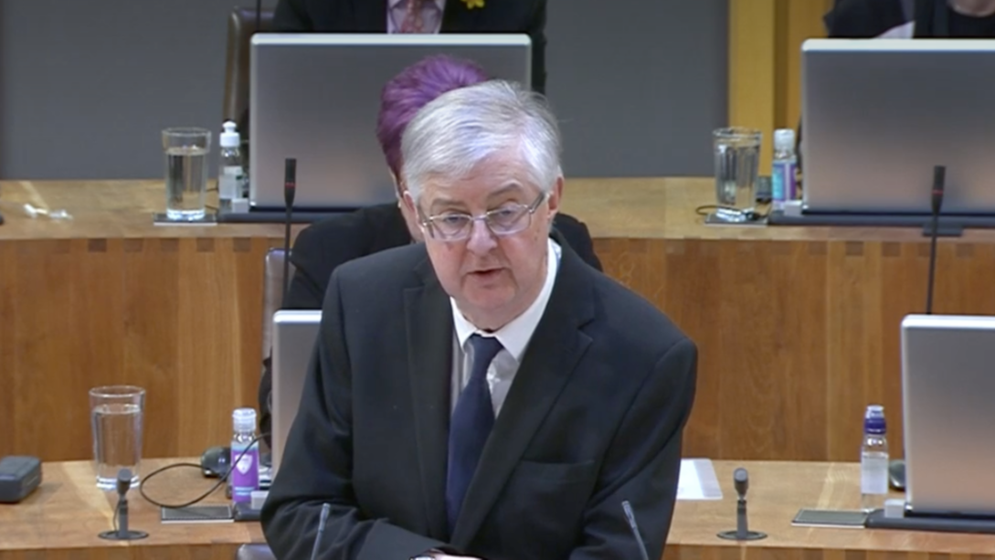 Mark Drakeford returns to Welsh Government duties following wife's ...