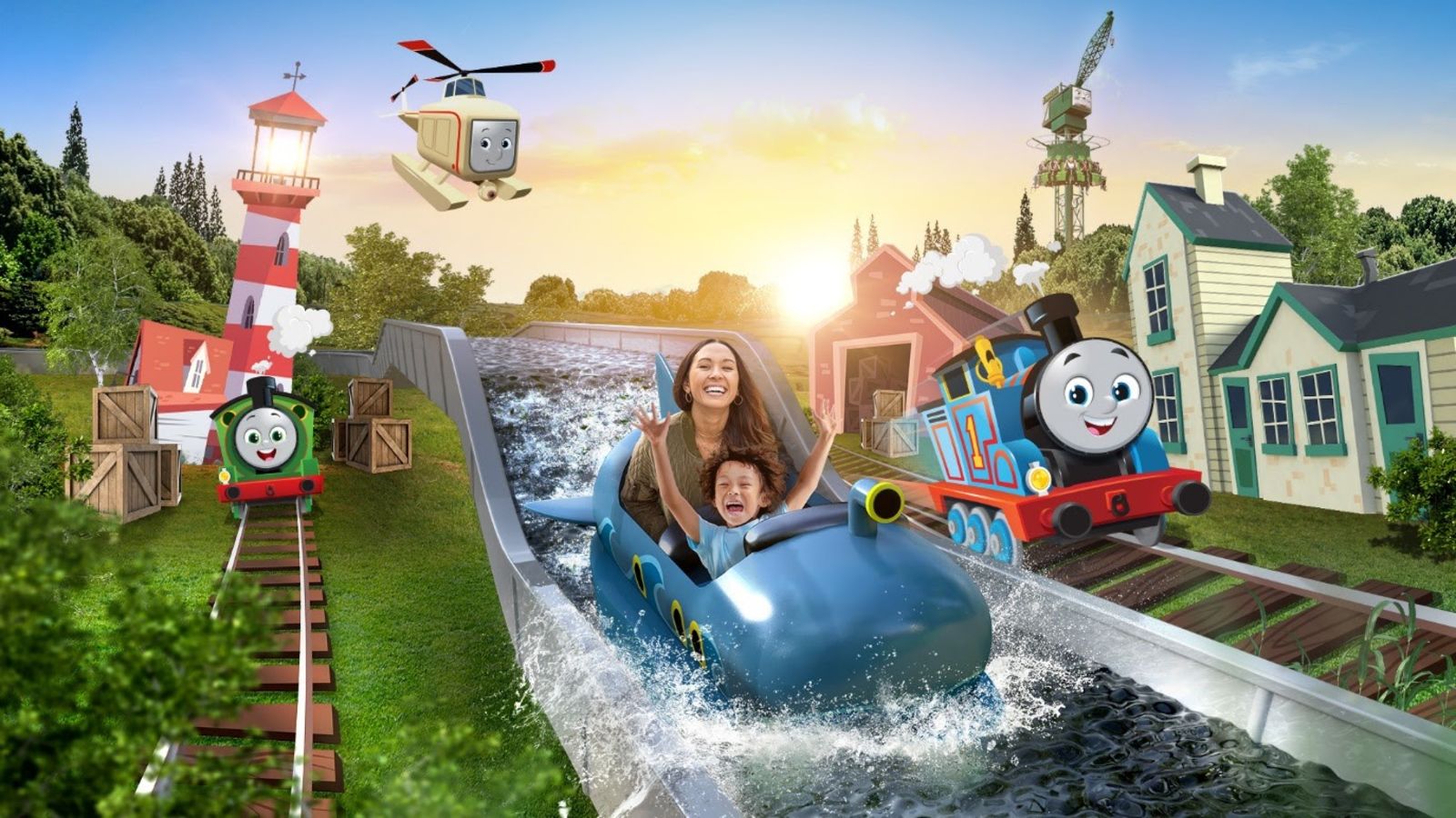 Thomas Rider New ride set to arrive at Drayton Manor Park to mark 15th anniversary ...