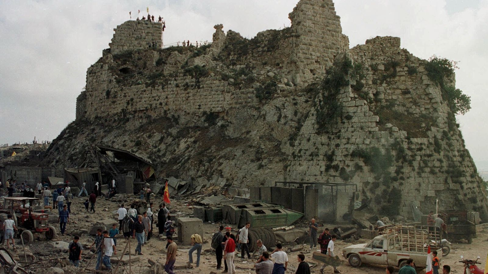 Israeli forces seize strategic castle in deepest push into Lebanon for 26 years
